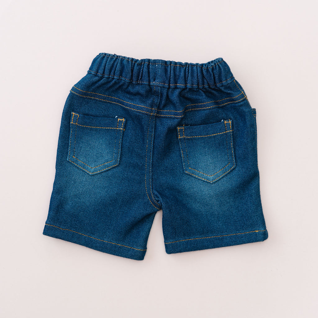Short Denim - Navy Blue-26890