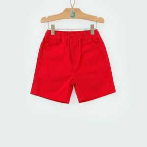 Short Twill - Ruby Red-27242