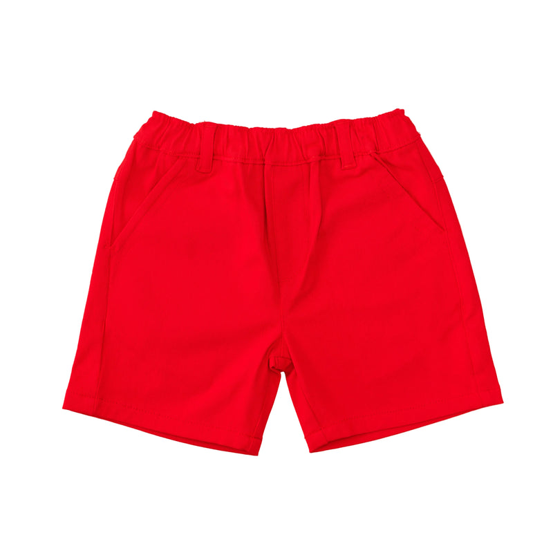 Short Twill - Ruby Red-27242