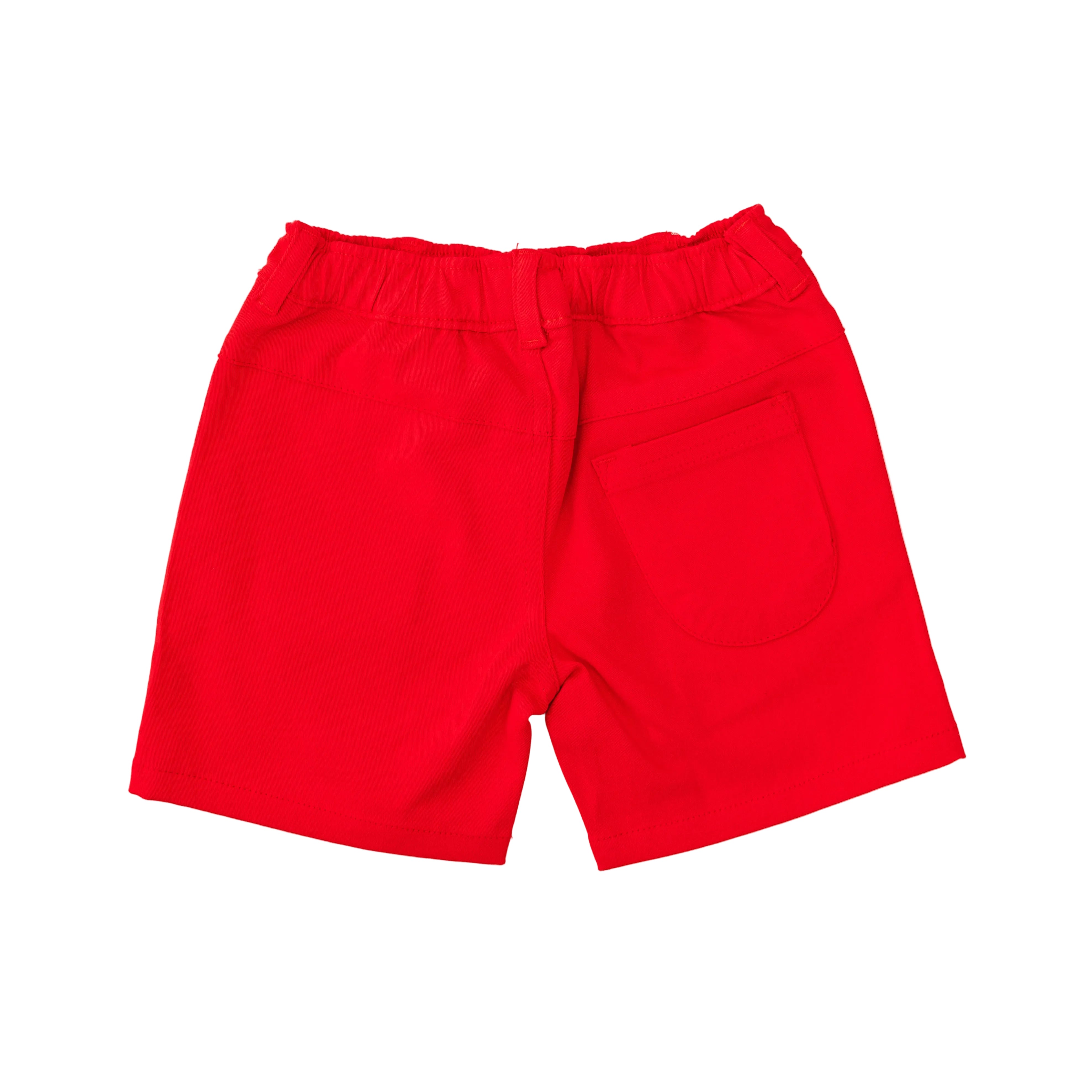 Short Twill - Ruby Red-27242