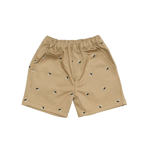 Short Brown - Printed Twll-27264