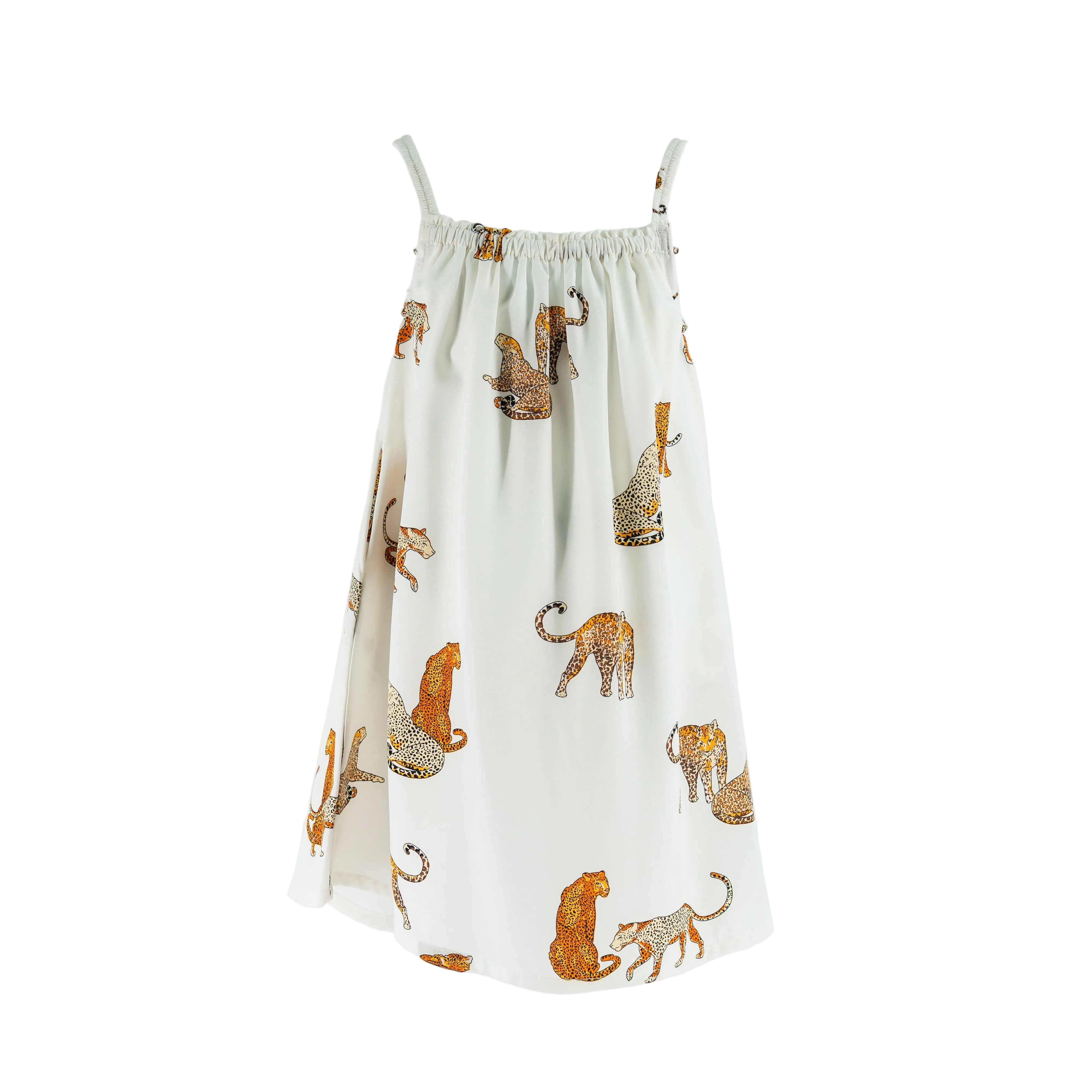 Dungaree Off-white - Tiger print - Strappy-27310