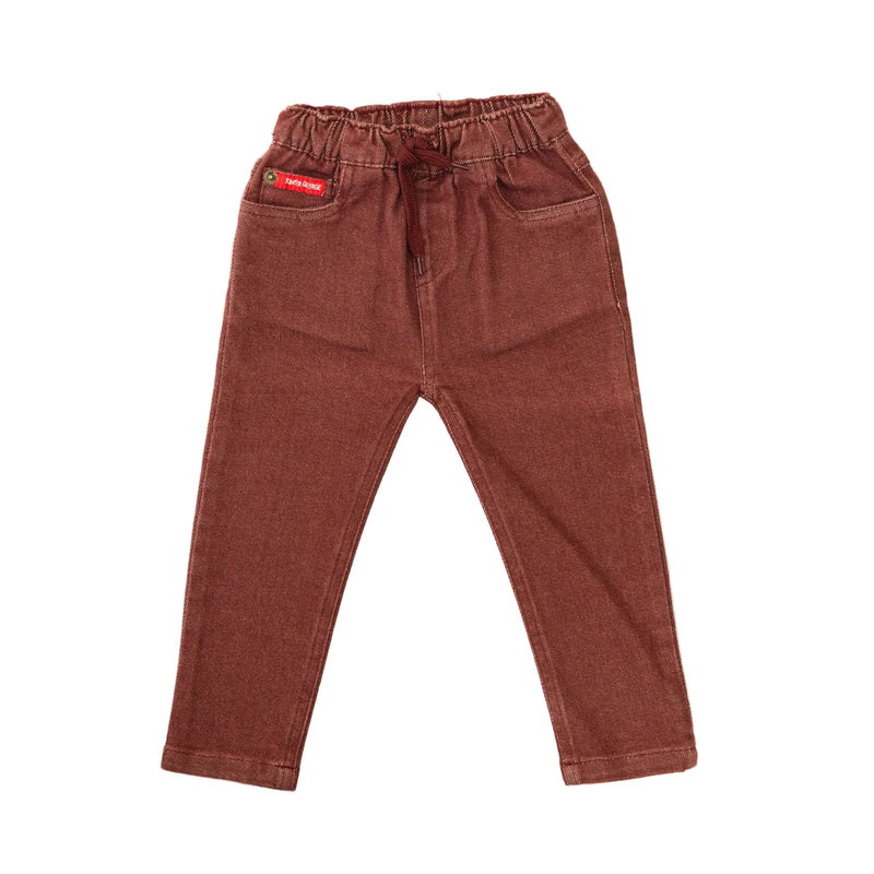 Pant Denim - Maroon-27418