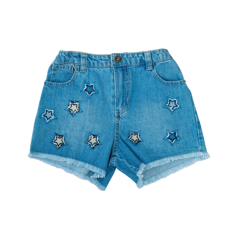 Short Light blue- Stars-27763