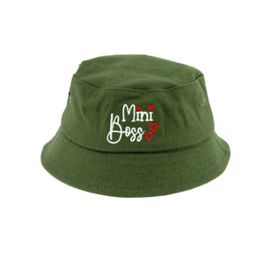 Hat Mini Boss - Khaki Green-27766