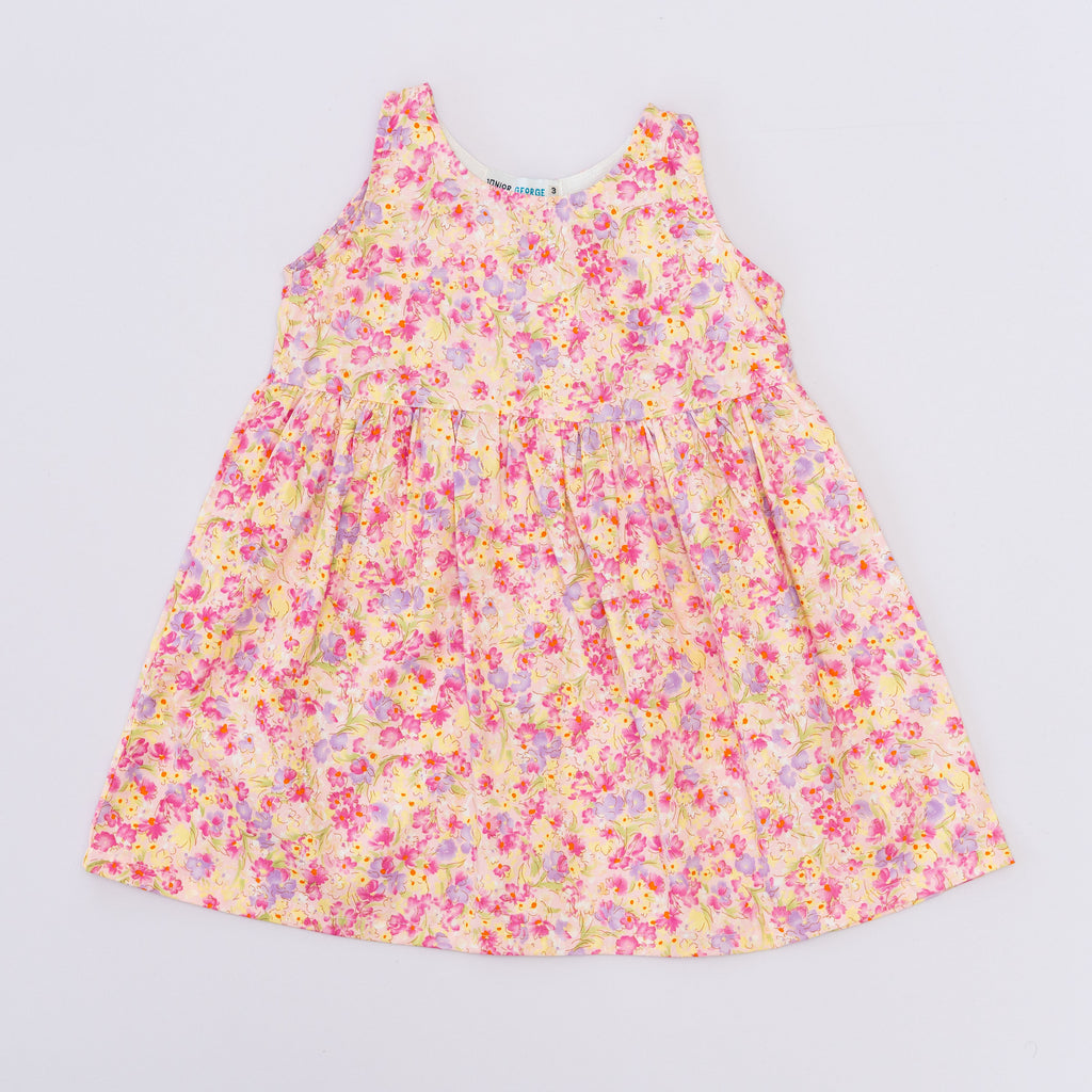 Dress Pink - Tiny flowers printed-27768