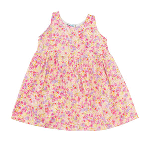 Dress Pink - Tiny flowers printed-27768