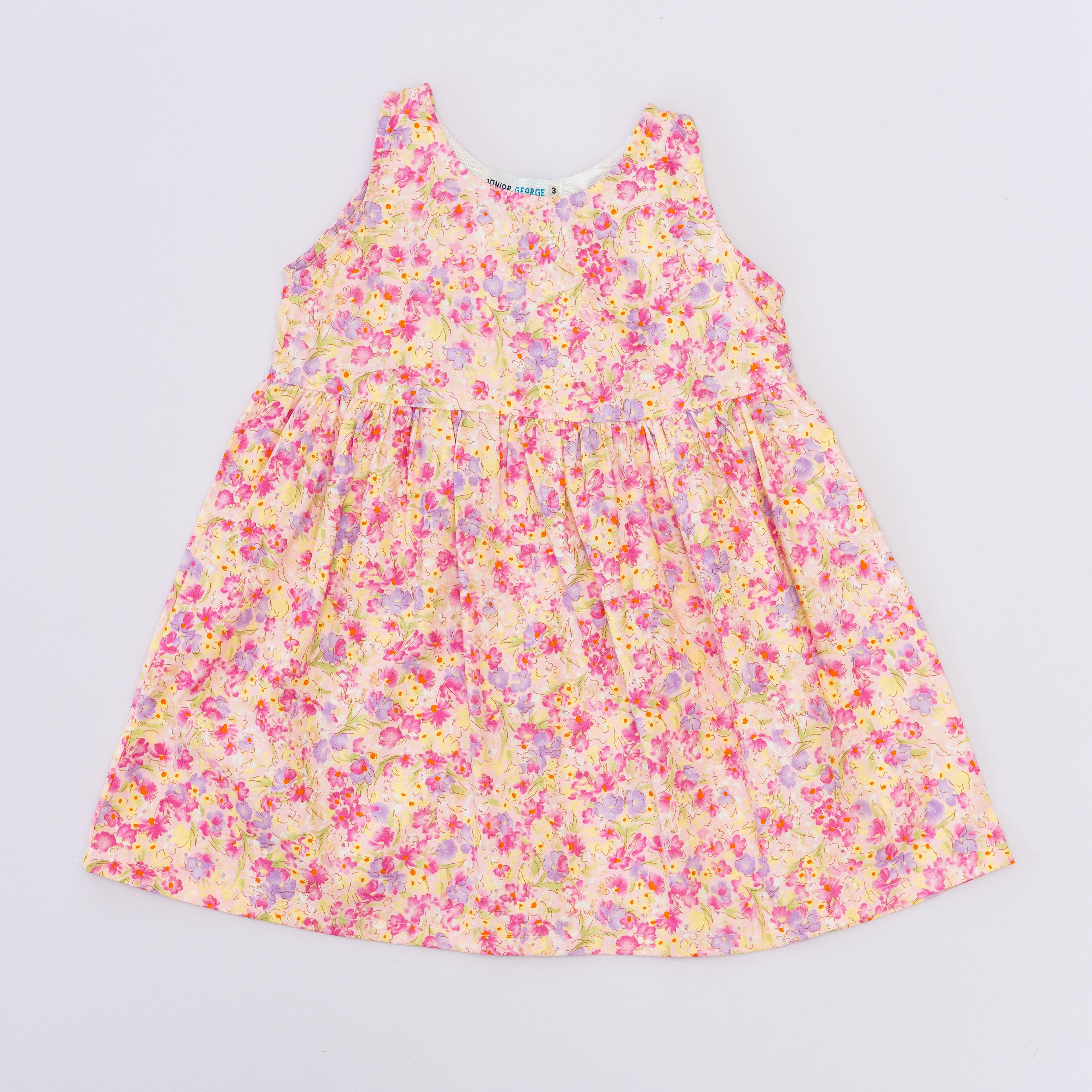 Dress Pink - Tiny flowers printed-27768