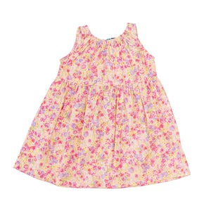 Dress Pink - Tiny flowers printed-27768
