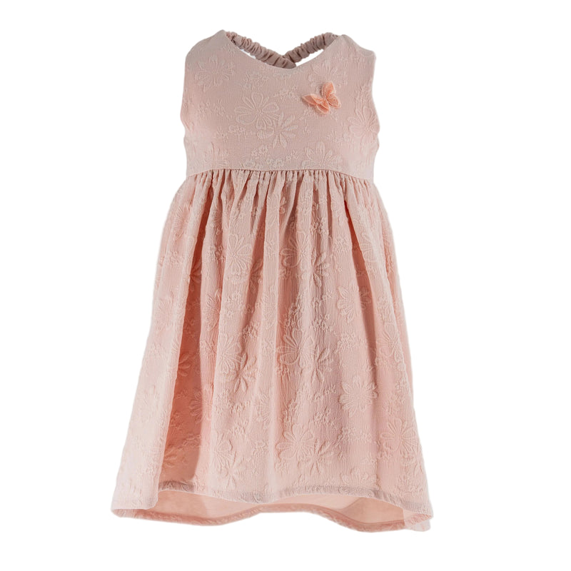 Dress Pink - Embosed, back crossed-27859