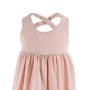 Dress Pink - Embosed, back crossed-27859