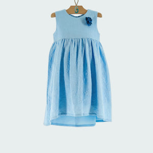 Dress Blue- Embossed.Back.Crossed-27896