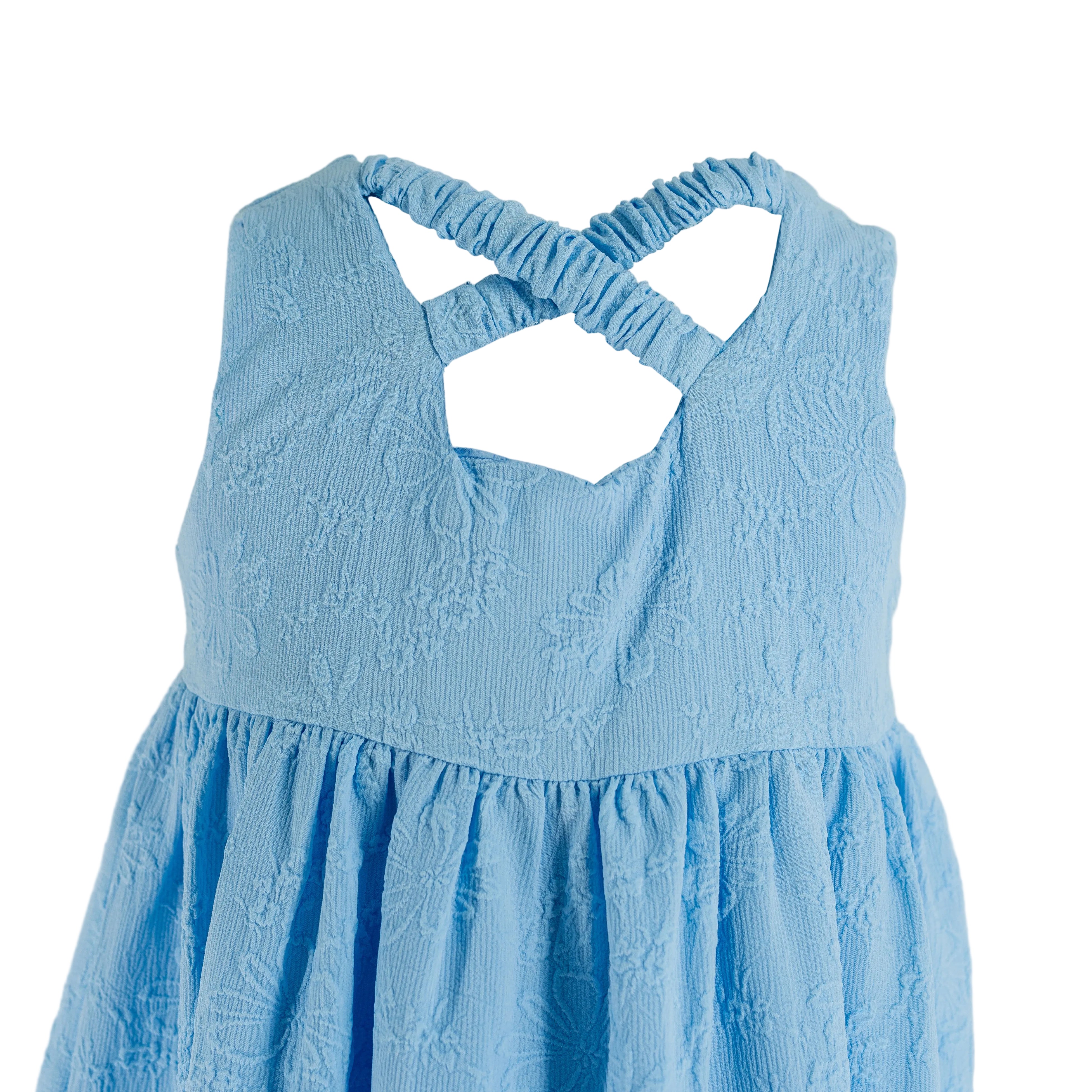 Dress Blue- Embossed.Back.Crossed-27896