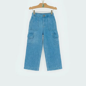 27900 - Denim Pant Light Blue - Double Pocket