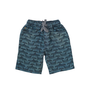 Denim Short Cama Printed-27932