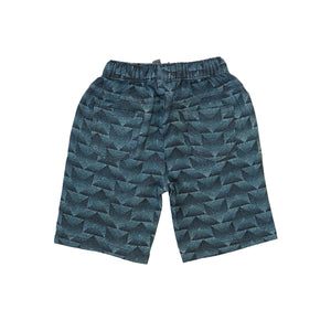 Denim Short Cama Printed-27932