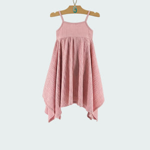 Dress Strappy - Burnt Pink-27952