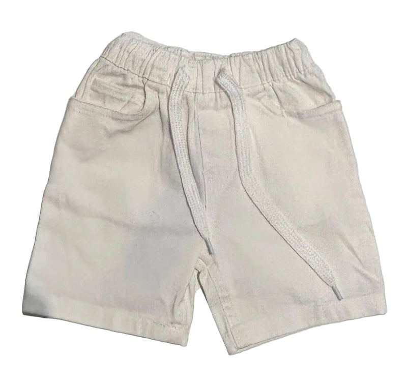 Short Twill Full Elastic - Off White - 28093
