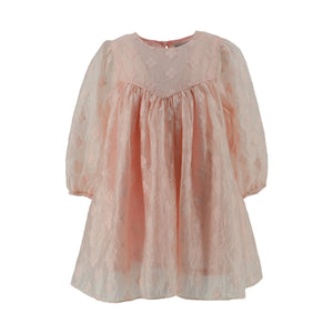 Dress Nylon with Pink Flowers  - 28096