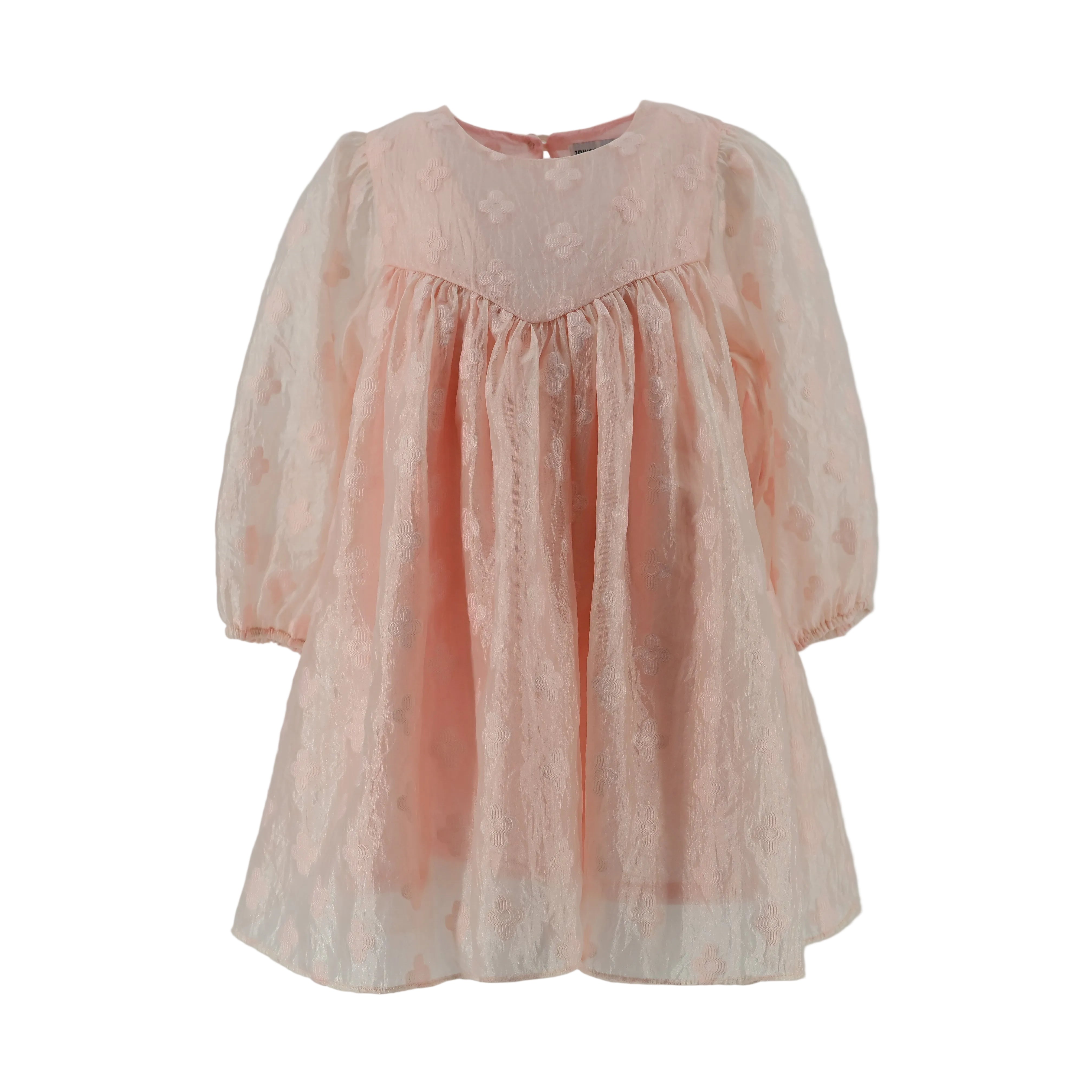 Dress Nylon with Pink Flowers  - 28096