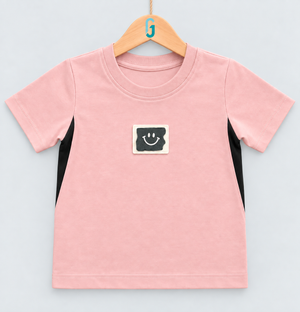 28238 - Crewneck Pink Smiley Face