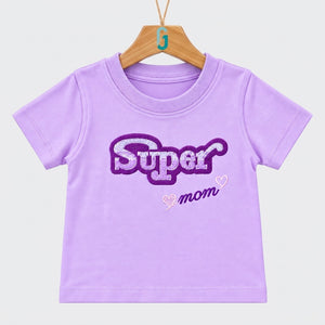28128 - Crewneck Purple Super Mom