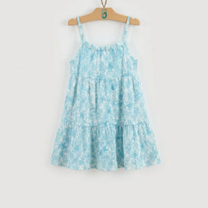 28082-Dress Light Blue Strappy