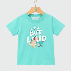 28136-Crewneck Little But Loud - Mint Green