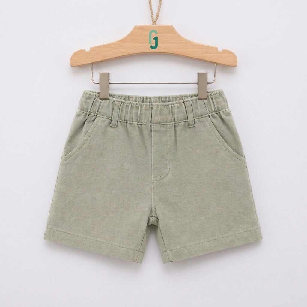 28176 - Short Linen Grey
