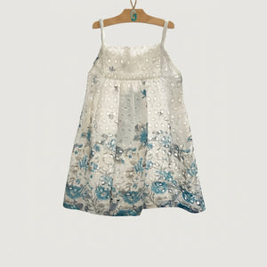 28137 - Dress Off White Strappy