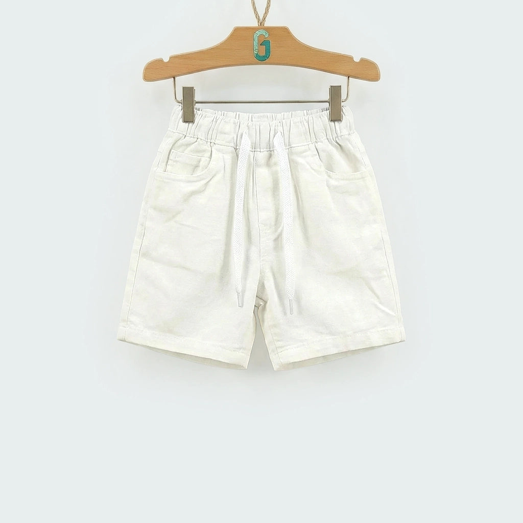 Short Twill Full Elastic - Off White - 28093