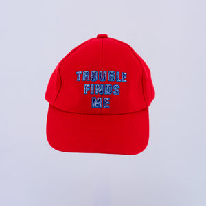 28127-cap red trouble finds me