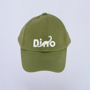 28132-cap khaki green with off white dino